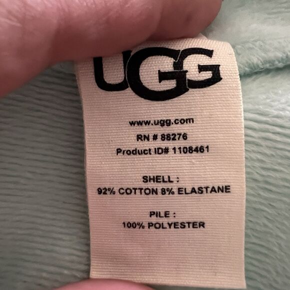 UGG MONROSE Robe Mint Green Women’s S Incredibly Soft Stretchy Lounge Belted - Picture 7 of 10